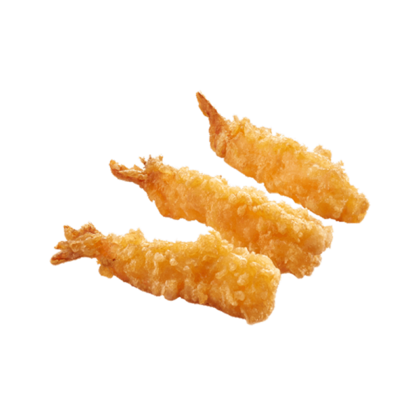 Gamberi torpedo in tempura