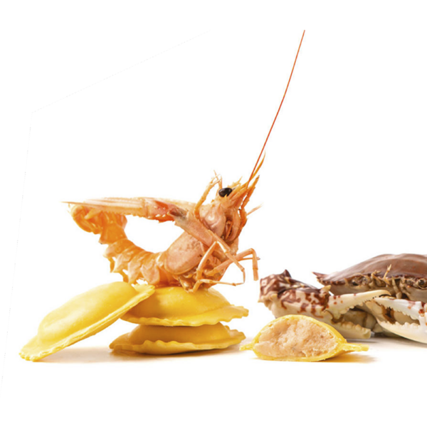 Margherita ai crostacei