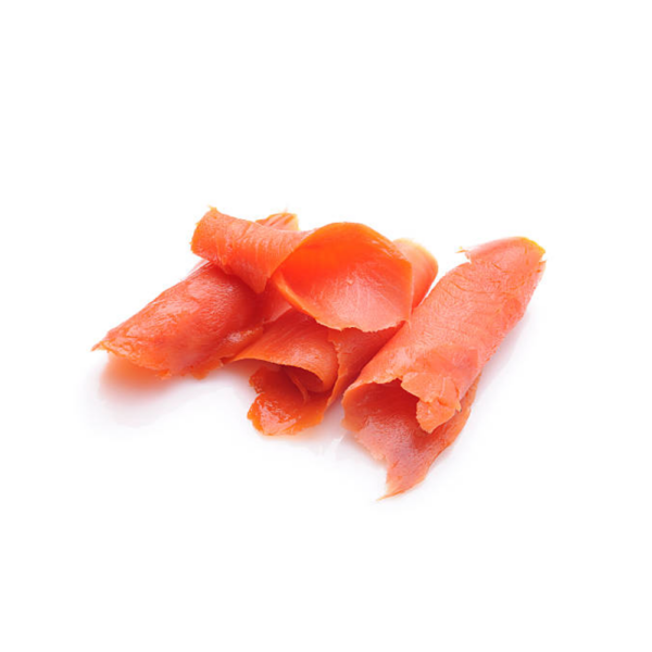 Salmone affumicato preaffettato