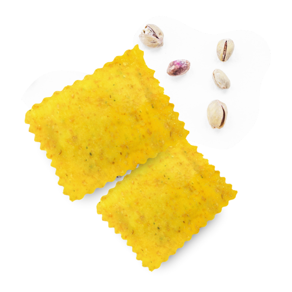 Scudi integrali stracciatella e pistacchio